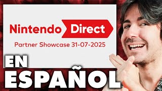 Así es el NINTENDO DIRECT de Julio de 2025 en ESPAÑOL - Reacción en directo (Juegos de Switch 2)