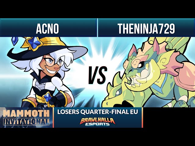 Acno vs TheNinja729 - Losers Quarter-Final - Mammoth Invitational 2021 - EU 1v1