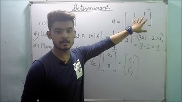 CLASS 12  DETERMINANTS INTRO FOR  EXERCISE 4.1 NCERT  CLASS 12 BY MATHS 24