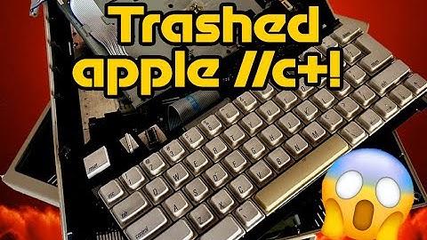 Restoring an Apple IIc+ from Parts to a Fully Working Computer