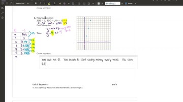 Write Explicit Equations for Linear and Exponential Functions