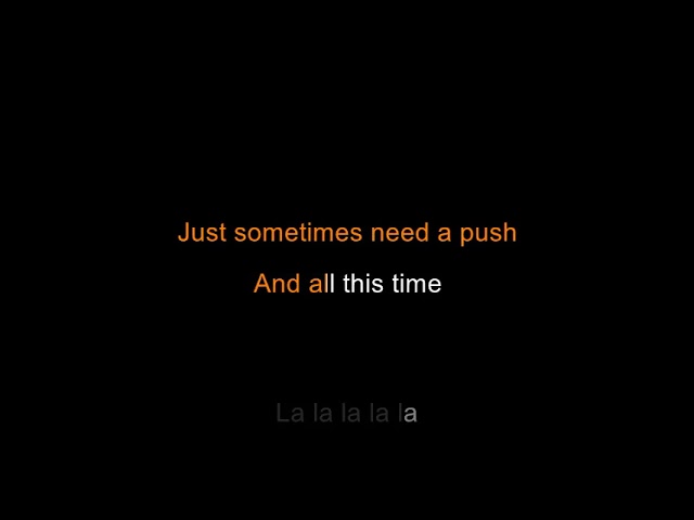 Maria Mena - All This Time (Pick-Me-Up Song) [Karaoke] class=