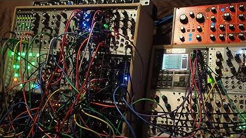 Eurorack as usual. Bleeps and drums