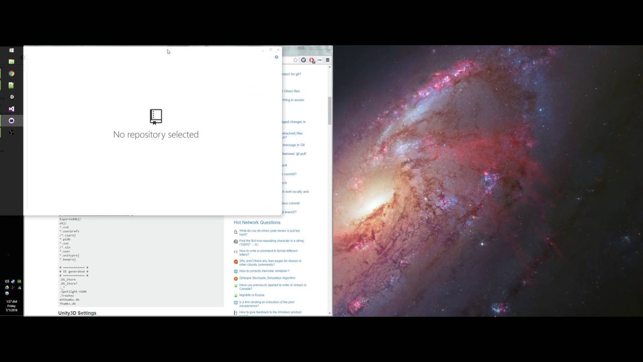 Setting up Unity projects to work with GitHub - YouTube