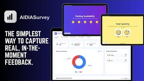 Introducing Our AIDIA Survey Platform | The Simplest Way To Capture Real, in-the-moment Feedback.