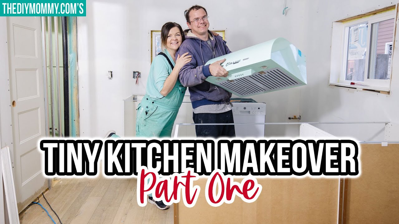 Image showcasing 63 sq ft SMALL KITCHEN MAKEOVER | Part 1: The DESIGN! | Tiny Cabin ...
