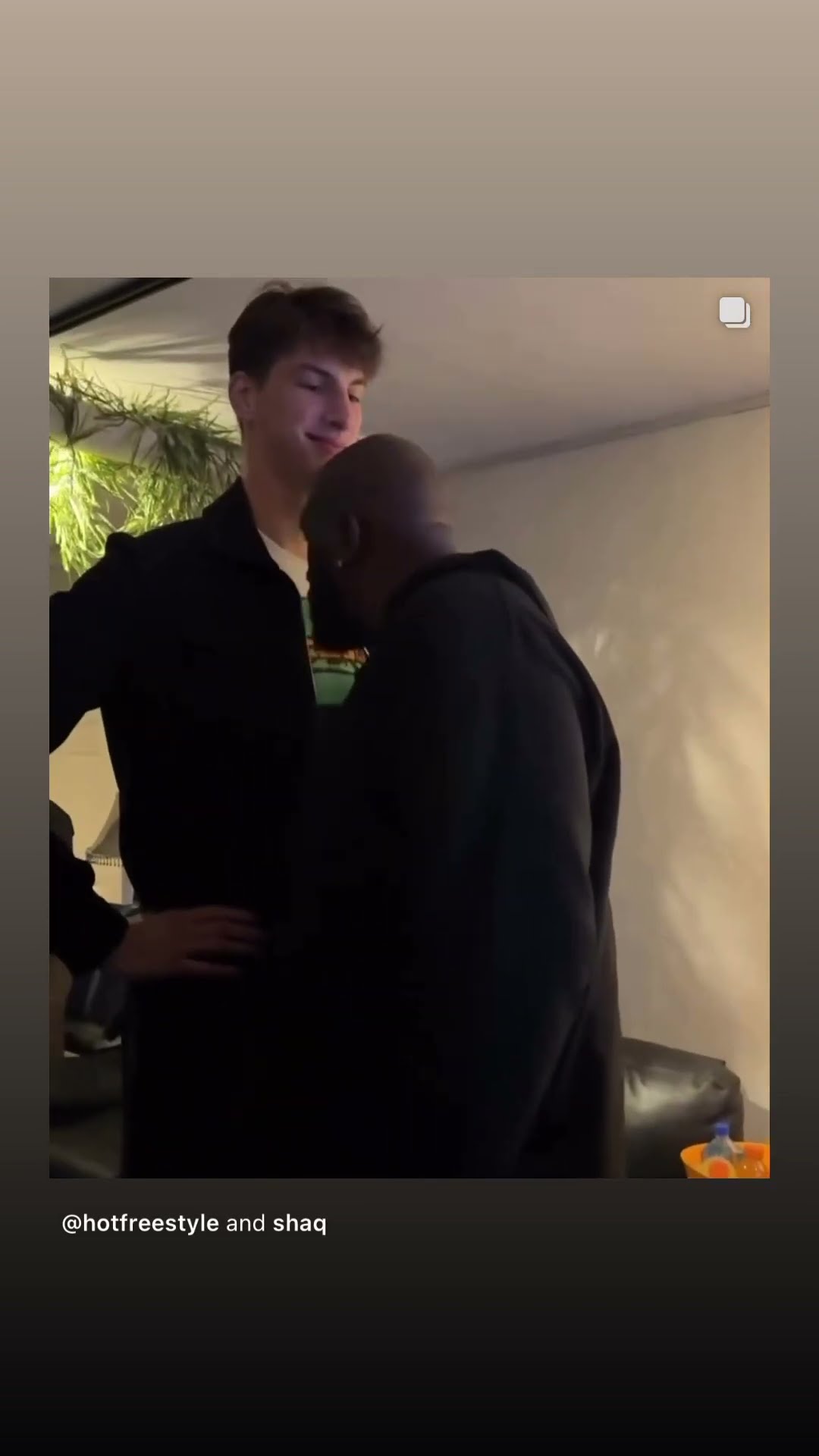 He’s taller than shaq #hoodnews #shaq #tall #OlivierRioux #shortvideo #height #omg #how #wow #wtf #i