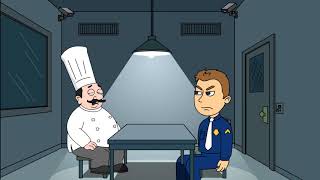 Goanimate Wrapper Offline - French-Fry Poops Out A Customers Order And Gets Sent To Jail