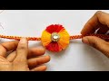 Awesome Silk Thread Rakhi Making Idea At Home | Handmade Rakhi |  Raksha Bandhan200