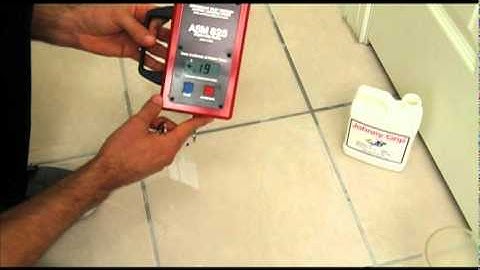 How to test coefficient of friction of a tile floor