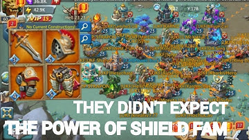 UKF COME FOR MY RALLY TRAP..COUNTERED..SHIELD FAM NOT JOKE..LORDS MOBILE