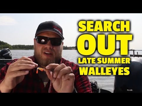 Search out Late Summer Walleyes by Rigging Deep - Brett McComas