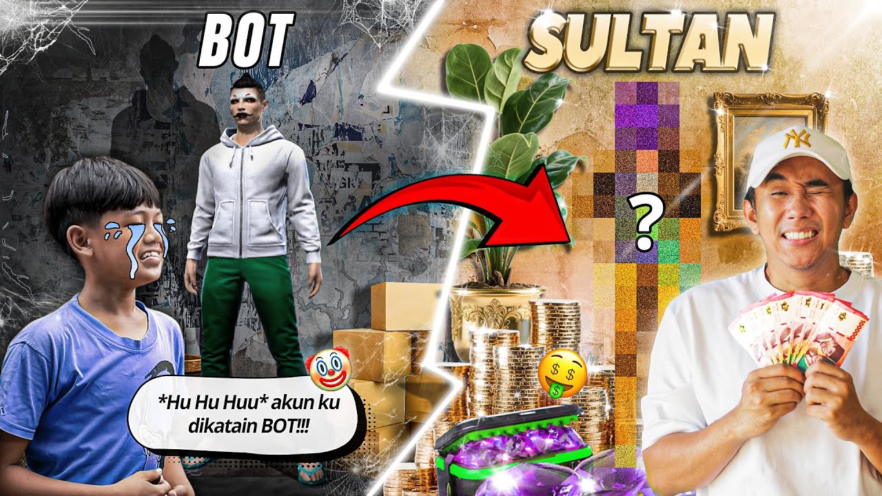 ROMBAK AKUN FREE FIRE EPS.2 - AKUN BOTNYA SUKA DI KATAIN TEMENNYA!