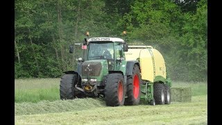 Loonbedrijf Willemen met Krone BiGPack 1290 XC HS in 1e snede Trekkerweb