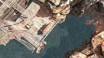 D&D Animated Encounter Battle Map - Cove Dock Gridless