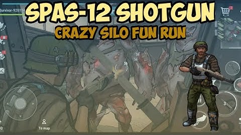 Silo Fun Run with Spas-12 Shotgun -  Dark Days zombie Survival - Copy Cat Dark Days