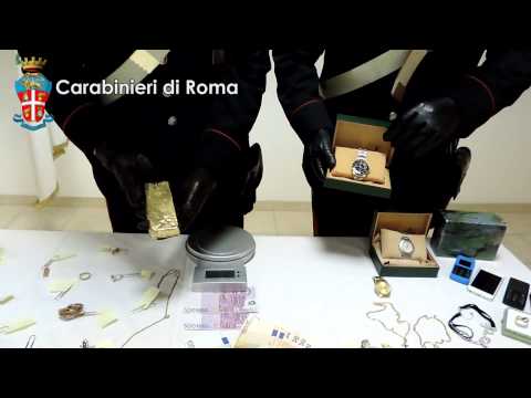 Roma. Riciclaggio: Carabinieri arrestano due nomadi e il titolare di u Compro Oro