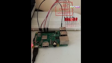 LED Chaser using Raspberry Pi 3