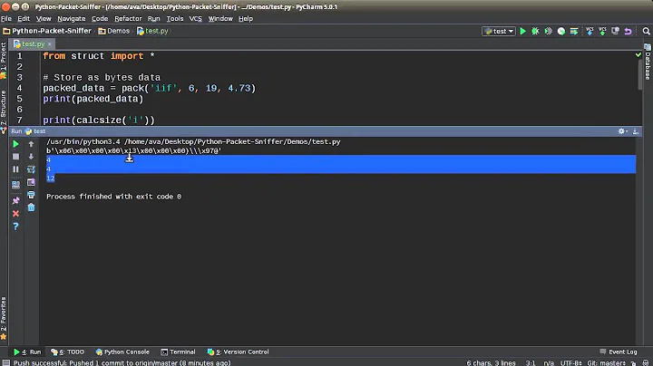 Python Programming Tutorial - 49 - struct