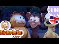 🦓Garfield visits the animals of Africa!🦁- The Garfield Show
