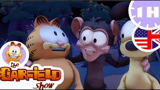 🦓Garfield visits the animals of Africa!🦁- The Garfield Show