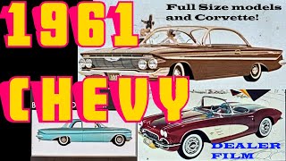 [Dealer Film] The 1961 Chevy full size cars and Corvette! Holy SUBLIMINAL ADJECTIVES! :)