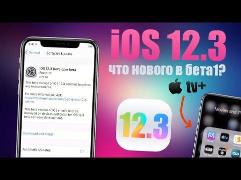 iOS 12.3 Developer Beta ! Вышла iOS 12.3 бета 1, что нового! Самый полный обзор iOS 12.3 Beta 1