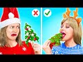 🎄 24 SAAT X-MAS YEMEK || 123 GO! FOOD ile En İyi Bayram Yemeği Meydan Okumasını Atlamak