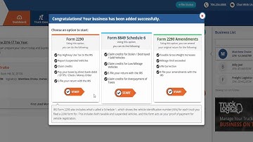 Form 2290 E-filing Quick Tutorial - ExpressTruckTax