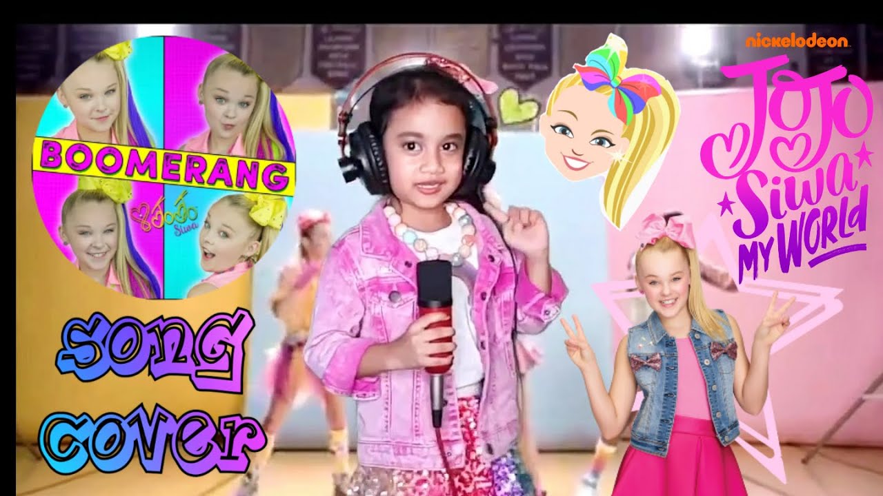 Jojo Siwa Boomerang Song Cover by 5 Years Old Aurora