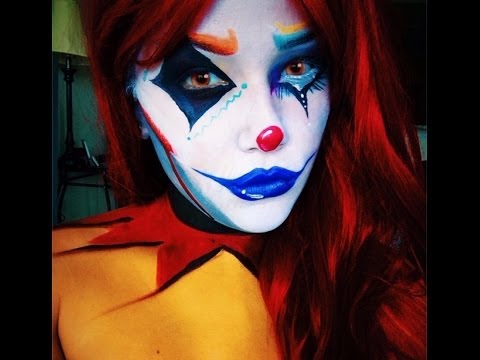 Circus Freak - Clown Makeup - YouTube