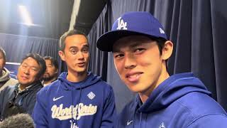 Roki Sasaki And Miguel Rojas Talk About Rokis Catchy Song,