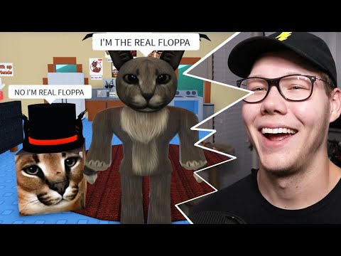ROBLOX Raise A Floppa Funny Moments (MEMES) 1# 