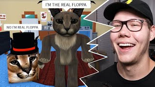Reacting to Roblox Raise A Floppa 2 Funny Moments Videos & Memes