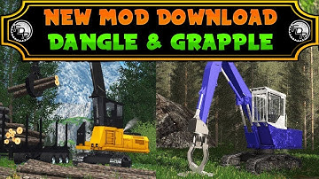 Dangle & Grapple Loader | Farming Simulator 2017 | Logging Mods