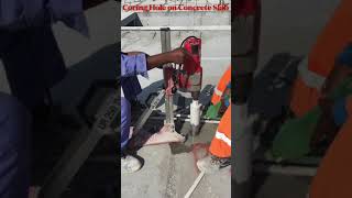 Coring Hole on Concrete Slab | Precast Hollow Core Slab