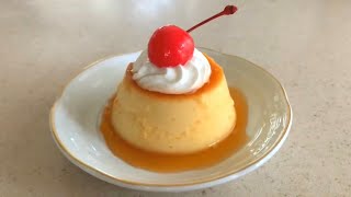 フライパンで簡単♡カスタードプリンの作り方　creme caramel recipe