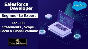 Salesforce Statements , scope, local and global variables - Salesforce Developer Tutorial