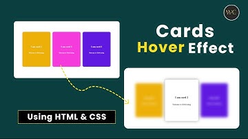 How To Add Cards Hover Effects 🚀 | CSS Hover Effects | CSS Tutorials | @webcoding25