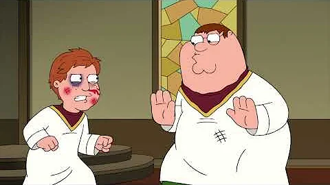 Family Guy - Yeah, I did a whole Karate Kid thing