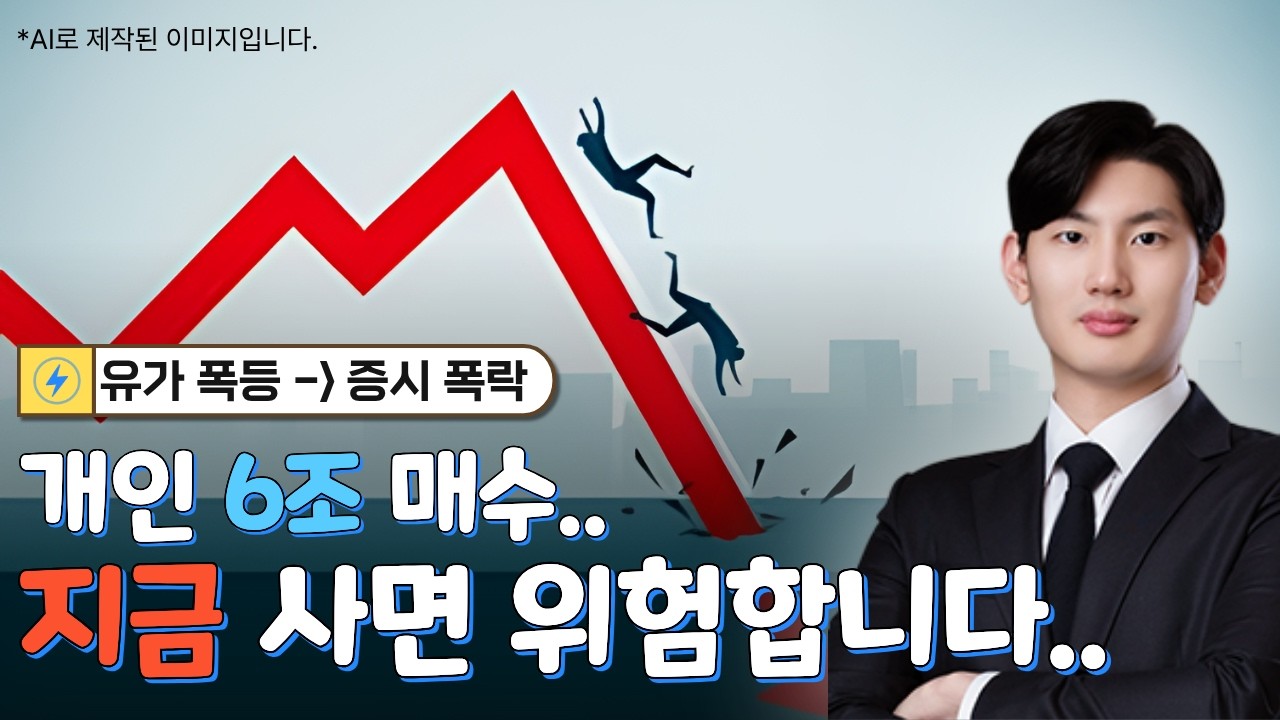 개인 6조 매수… 지금 시장 사도 될까..?