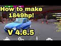 How to make 1849hp || Car Parking Multiplayer || V 4.6.6 ||