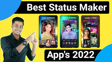 Best status maker app for android - Best photo video maker app 2022