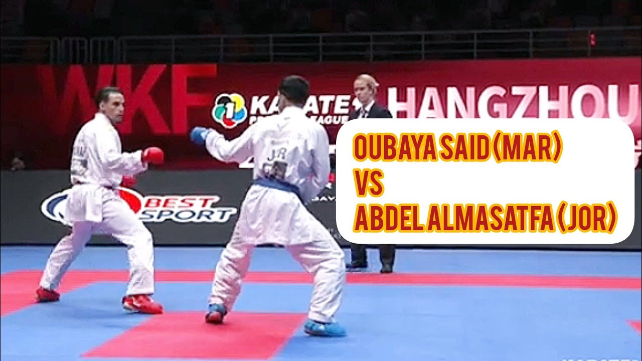 Final Kumite -67 Kg Oubaya Said (Mar) vs Abdel Almasatfa (Jor) Karate Premier League Hangzhou 2025