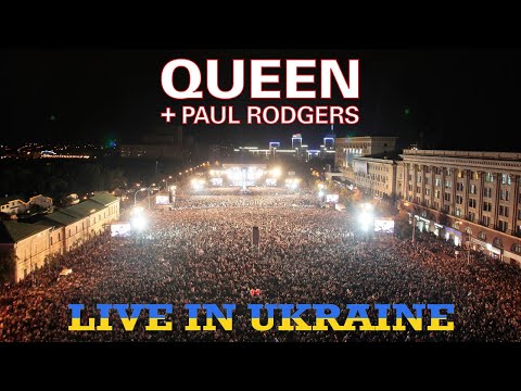 Queen Paul Rodgers Live In Ukraine 2008 YouTube Special Raising funds for Ukraine Relief