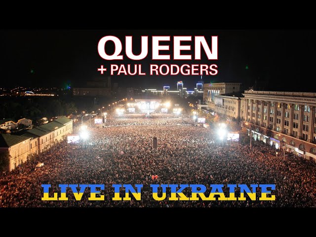 Queen + Paul Rodgers: Live In Ukraine 2008. YouTube Special. Raising funds for Ukraine Relief. class=