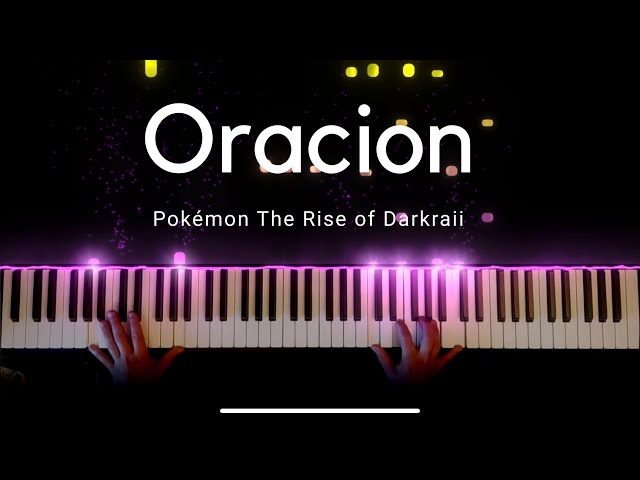 Oracion - Pokémon the rise of Darkrai piano class=