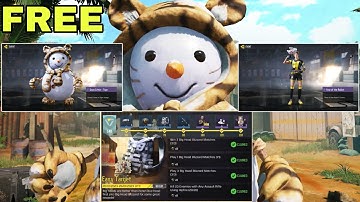 How to Get Free Emote Year of the Rabbit and Snow Critter - Tiger Codm | Easy Target in Cod Mobile