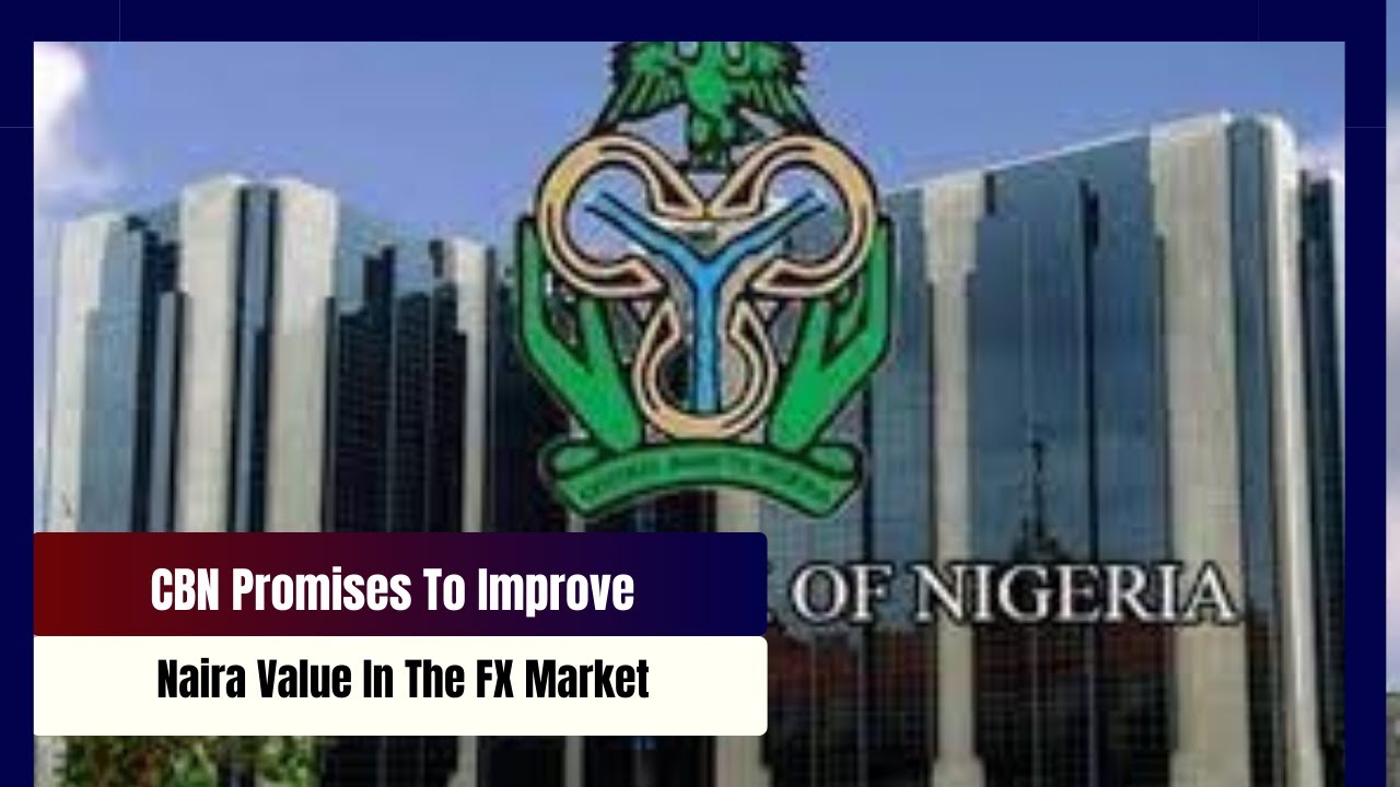 CBN Promises To Improve Naira Value In The FX Market