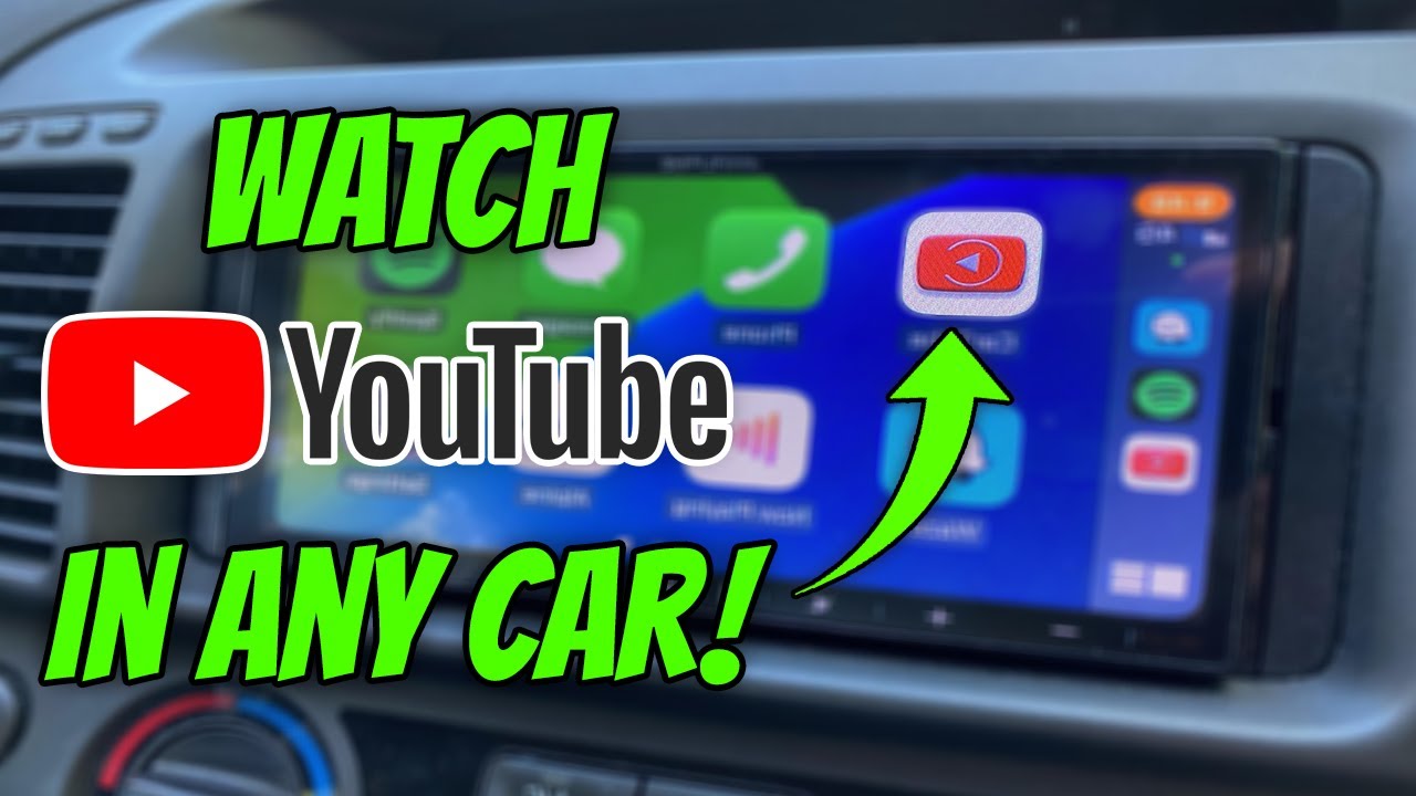 How to Watch YouTube on Apple CarPlay/Android Auto in 2025! Watch